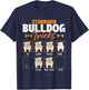 Stubborn Bulldog Tricks - Puppy Dog Trainer Animal Lover Men Women Girls Kids T-Shirt - T-Shirt | Navy