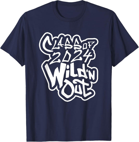 Class of 2024 Wild'n Out T-Shirt - T-Shirt | Navy