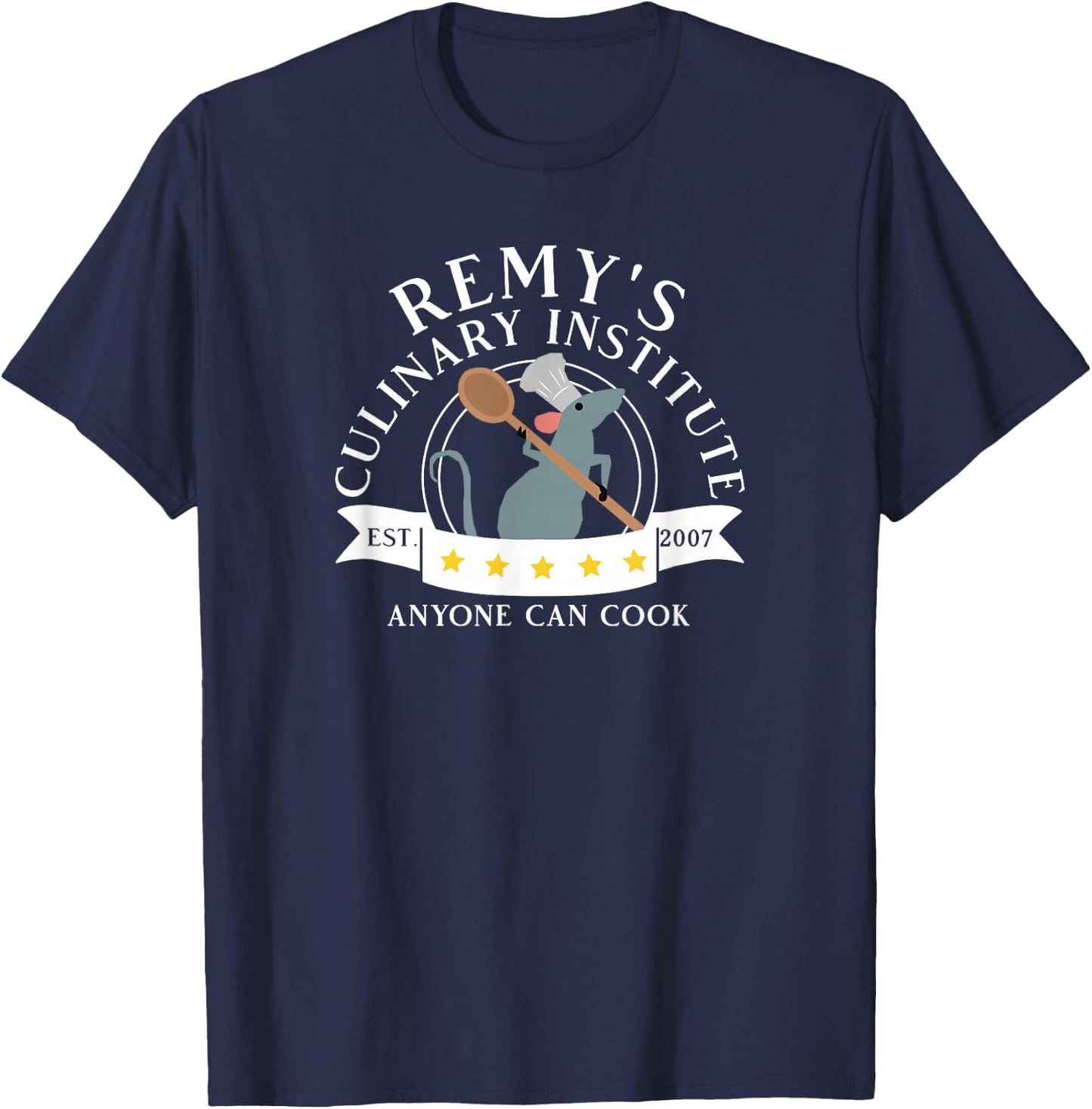 Culinary Institute Anyone Can Cook T-Shirt - T-Shirt | Navy