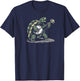 Tortoise Banjo Turtle Picker T-Shirt - T-Shirt | Navy