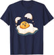 Fried Egg Breakfast Egg White Egg Yolk Fried Egg Costume T-Shirt - T-Shirt | Navy