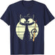 Cat With Billiard Pool Snooker Billiard Ball Cute Cat T-Shirt - T-Shirt | Navy