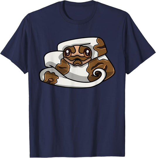 Piebald Ball Python Cute Piebald Ball Python Owner T-Shirt - T-Shirt | Navy