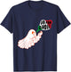 Va Fan Ghoul Italian Halloween Ghost T-Shirt - T-Shirt | Navy