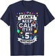 I Can't Keep Calm It's My 5th Birthday 5 Year Old Funny T-Shirt - T-Shirt | Navy