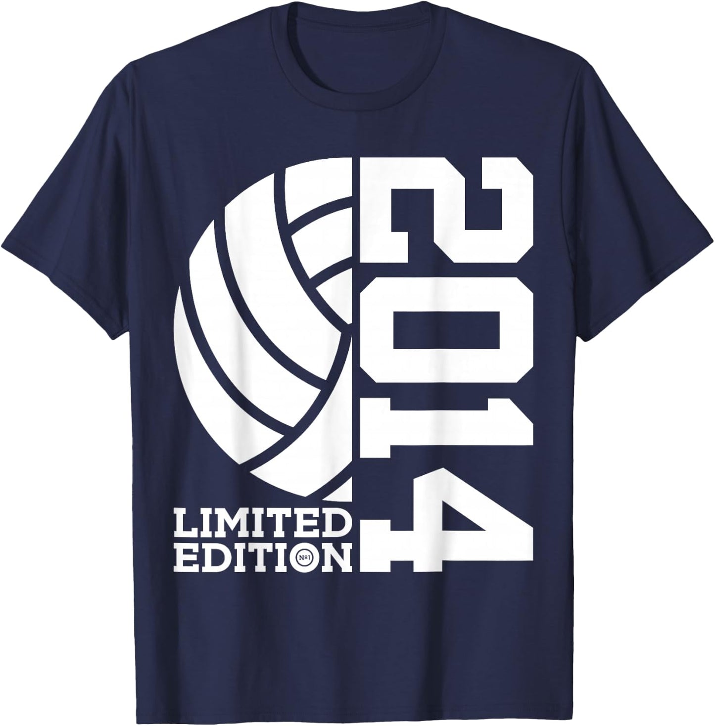 12th BIRTHDAY VOLLEYBALL LIMITED EDITION 2014 T-Shirt - T-Shirt | Navy