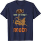 Not My First Rodeo Cowboy Bull Rider Western Bull Riding T-Shirt - T-Shirt | Navy