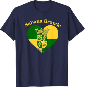 Sabana Grande Puerto Rico Patriotic Apparel Women Kids Men T-Shirt - T-Shirt | Navy