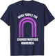 Wear Purple For Craniosynostosis Awareness T-Shirt - T-Shirt | Navy