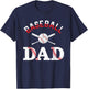 Baseball Dad Happy Fathers Day Shirts Boys Kid T-Shirt - T-Shirt | Navy