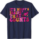 Sonographer It's What's Inside That Counts Ultrasound Tech T-Shirt - T-Shirt | Navy