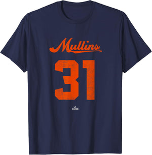 Cedric Mullins 31 Cedric Mullins Baltimore MLBPA T-Shirt - T-Shirt | Navy
