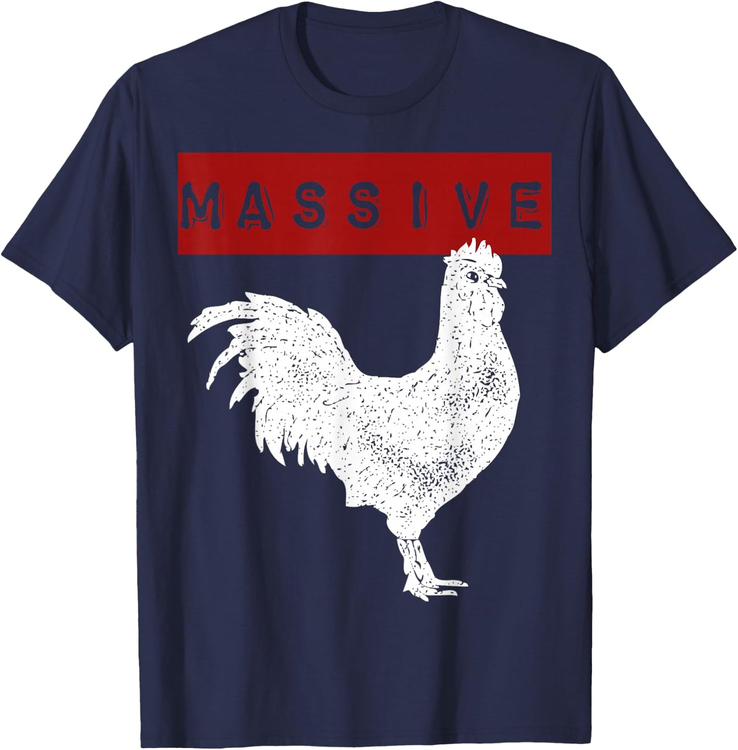 Massive Cock Big Dick Energy T-Shirt - T-Shirt | Navy