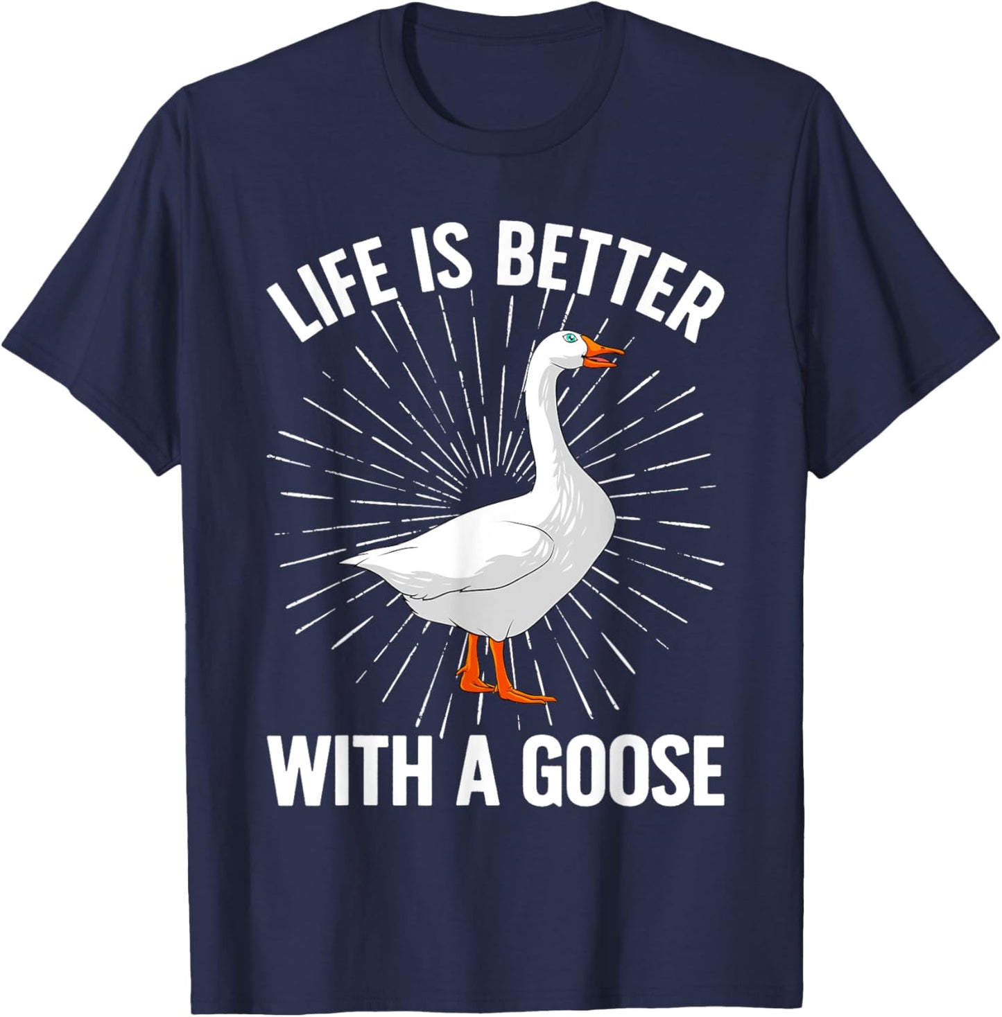 Cool Goose Women Whisperer Hunter Canadian Geese T-Shirt - T-Shirt | Navy