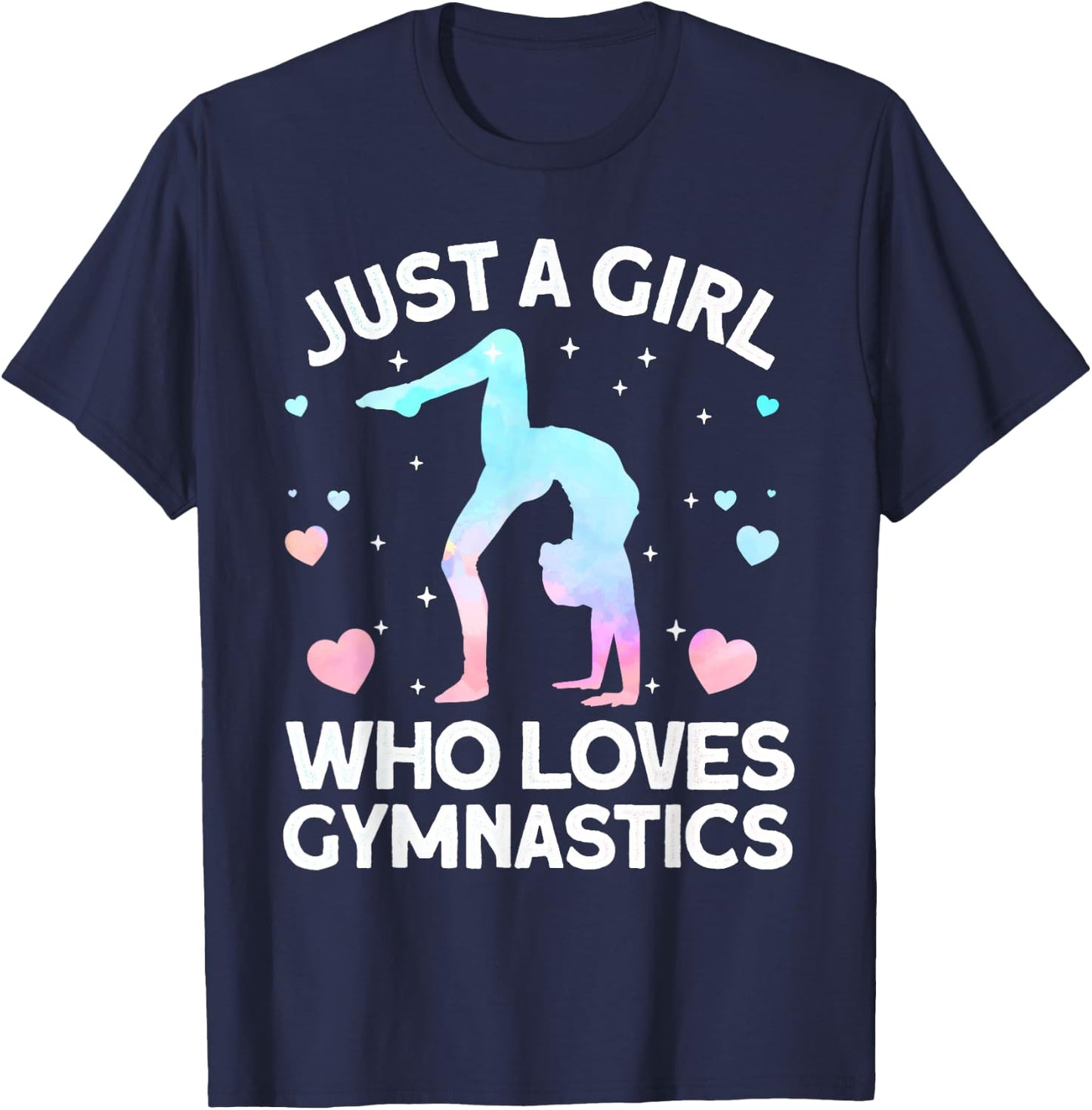 Cool Gymnastics Art Girls Gymnastics Gymnast Coach Small T-Shirt - T-Shirt | Navy