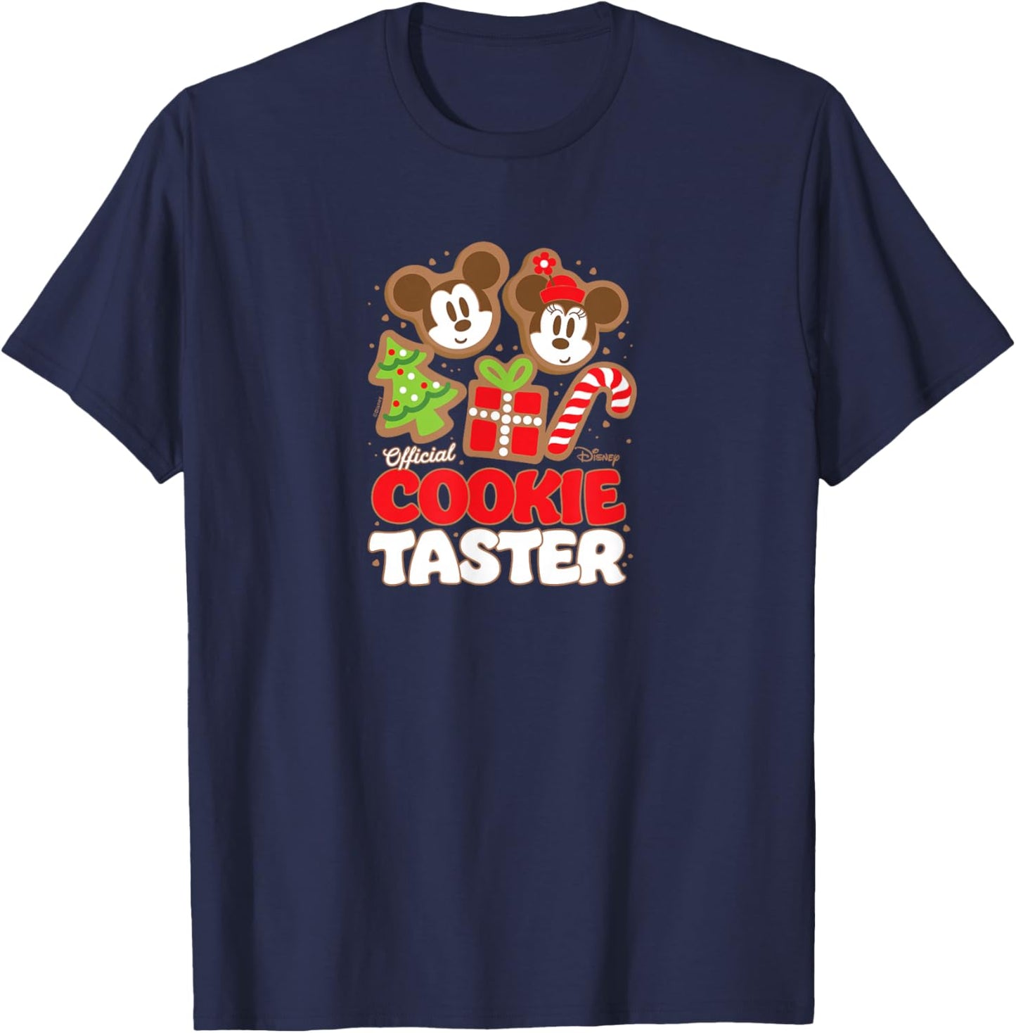 Disney - Mickey Minnie Official Cookie Taster T-Shirt - T-Shirt | Navy