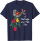 LittleFeats -Adult 12 Days of Christmas Song , Black, Small, Short Sleeve, Classic Fit, Cotton 60% Polyester 40% T-Shirt - T-Shirt | Navy