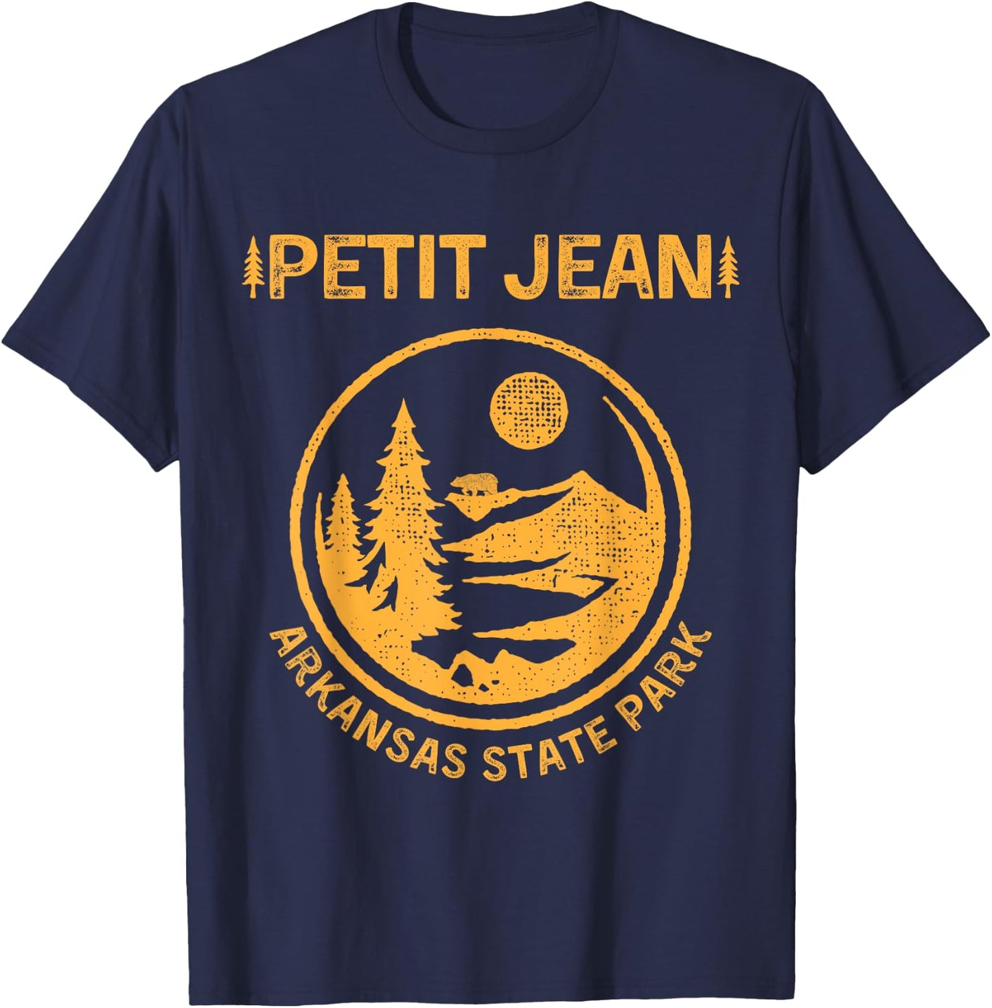 Petit Jean Arkansas State Park T-Shirt - T-Shirt | Navy