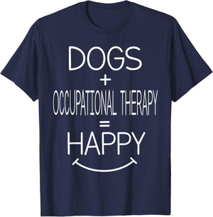 Dog Owner - Funny Occupational Therapy Therapist OT T-Shirt - T-Shirt | Navy