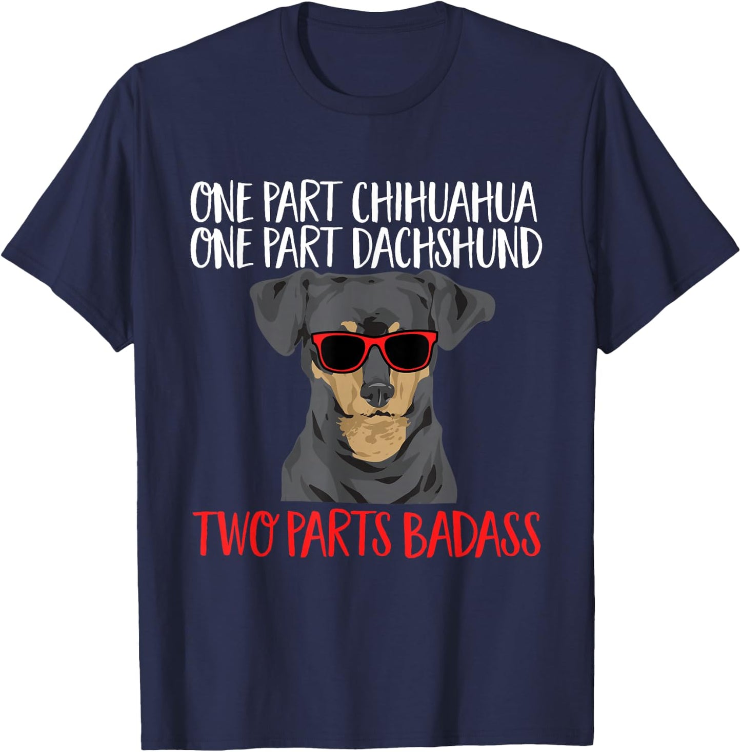 Chiweenie Dog Owner T-Shirt - T-Shirt | Navy