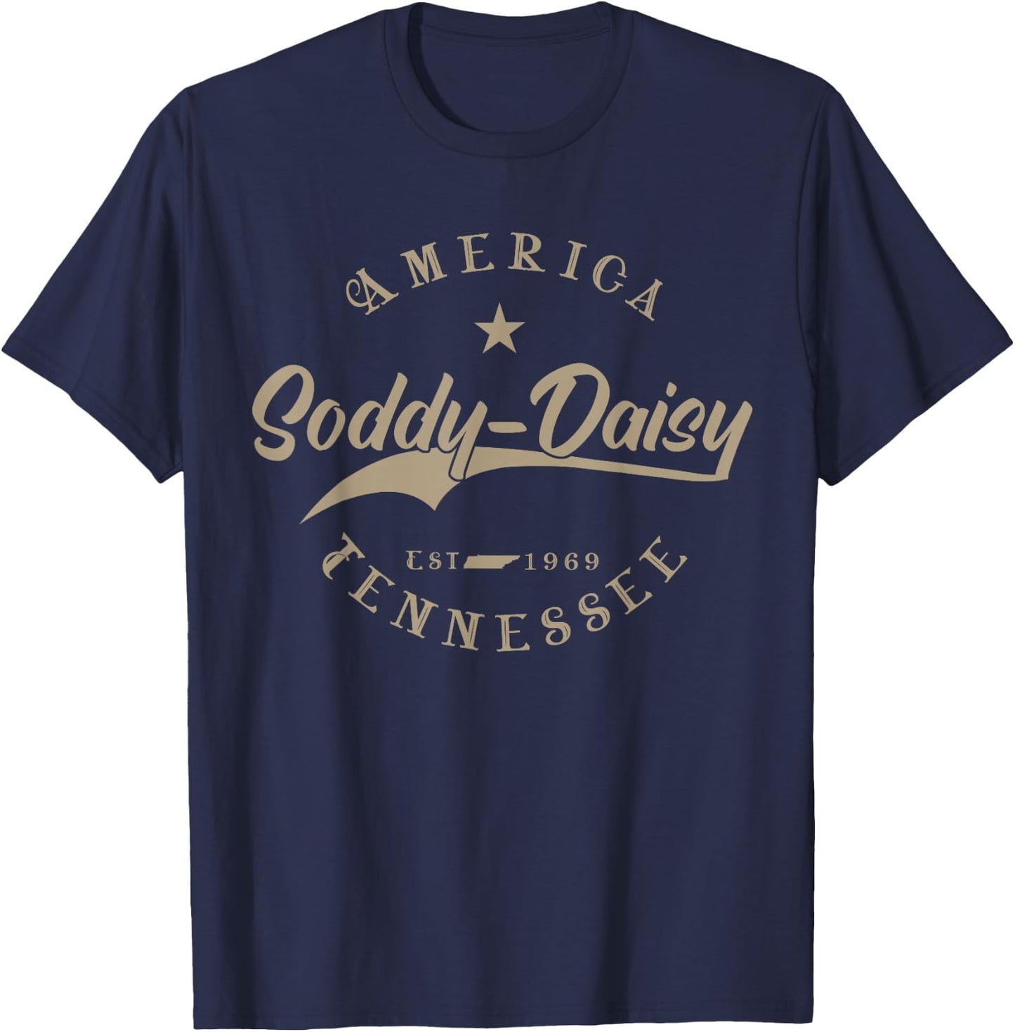Soddy-Daisy TN | Tennessee T-Shirt - T-Shirt | Navy