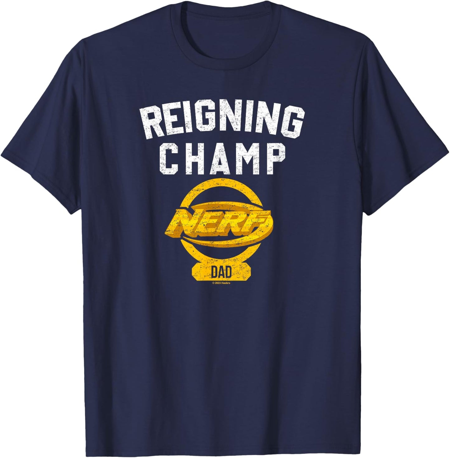 Nerf Father's Day Reigning Champion T-Shirt - T-Shirt | Navy