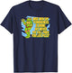 Michelangelo - Late Pizza T-Shirt - T-Shirt | Navy