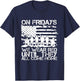 On Fridays we wear RED till they all comes home T-Shirt - T-Shirt | Navy