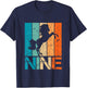 Kids Funny 9th Horse Birthday 9 Year Old Birthday Horse T-Shirt - T-Shirt | Navy