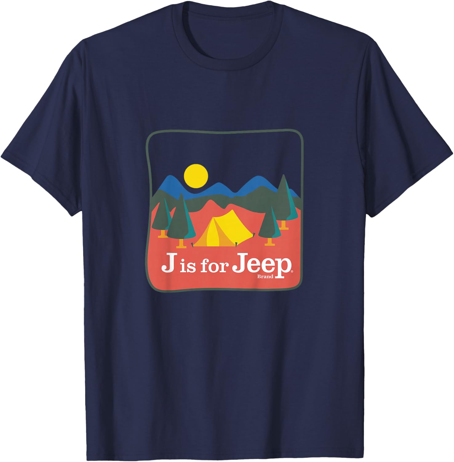 Kids Jeep - J Is for Jeep T-Shirt - T-Shirt | Navy