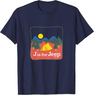 Kids Jeep - J Is for Jeep T-Shirt - T-Shirt | Navy