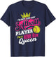 I'm A Home Run Queen | Women Softball T-Shirt - T-Shirt | Navy