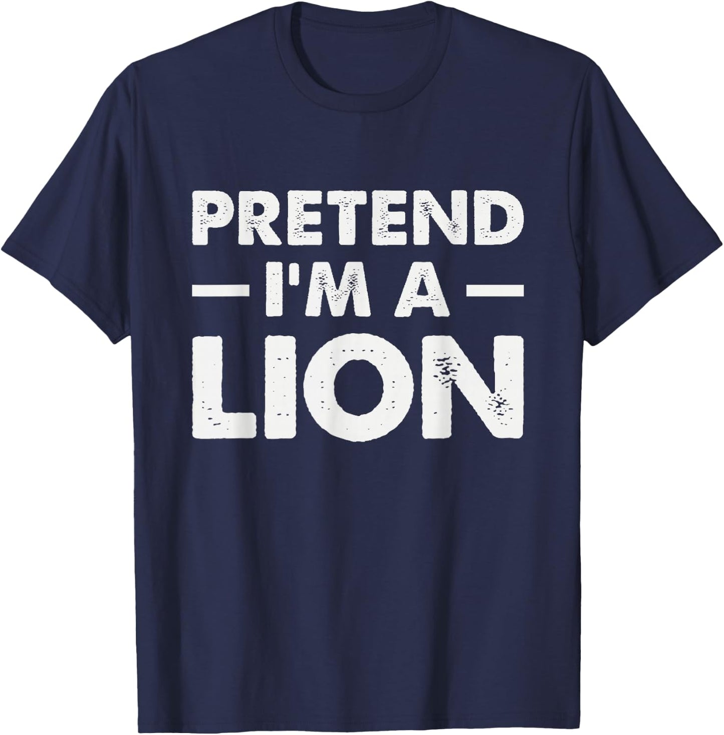 Pretend I’m A Lion T-Shirt - T-Shirt | Navy