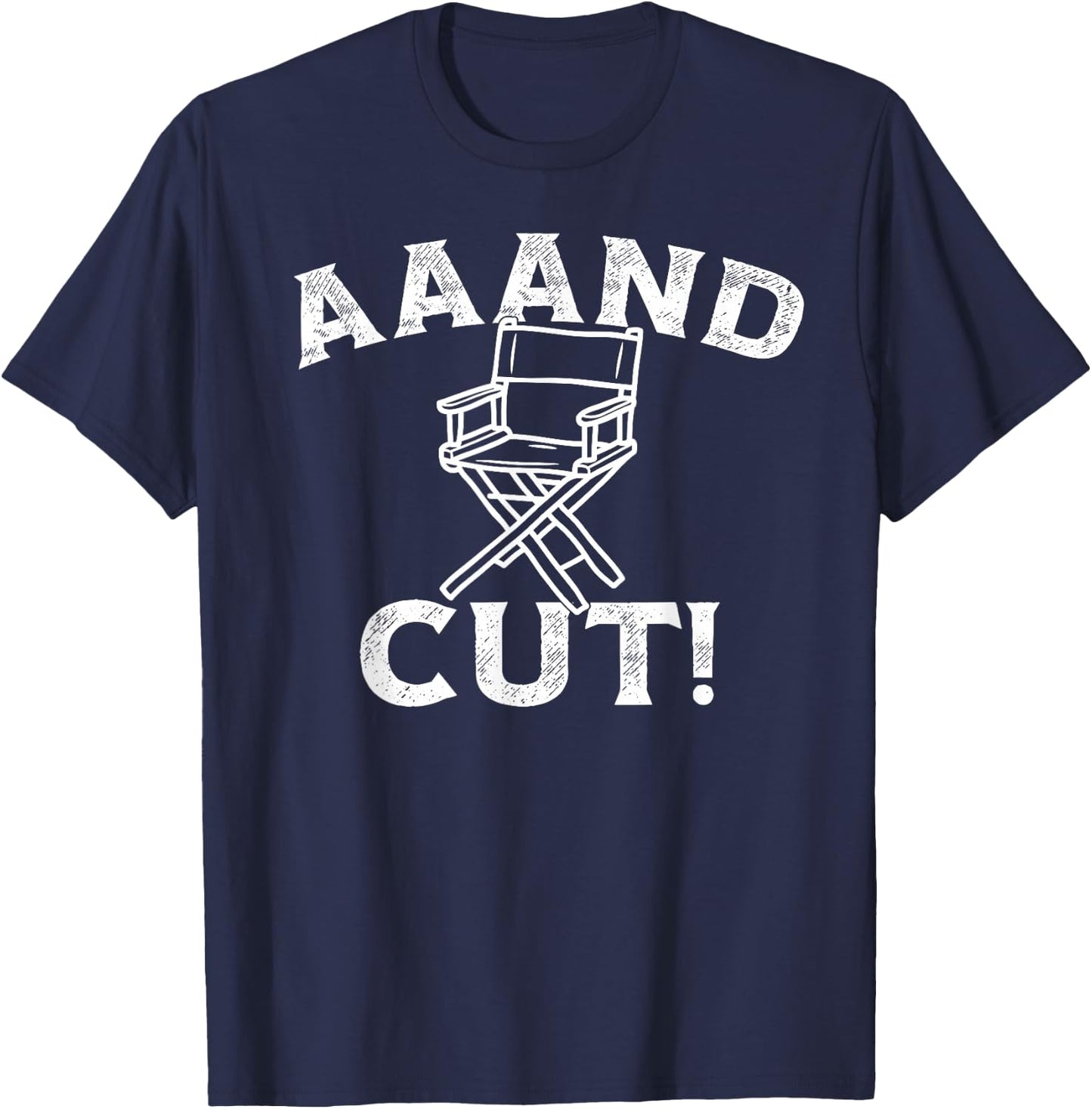 Filmmaker Movie Director Actor Film Enthusiast T-Shirt - T-Shirt | Navy