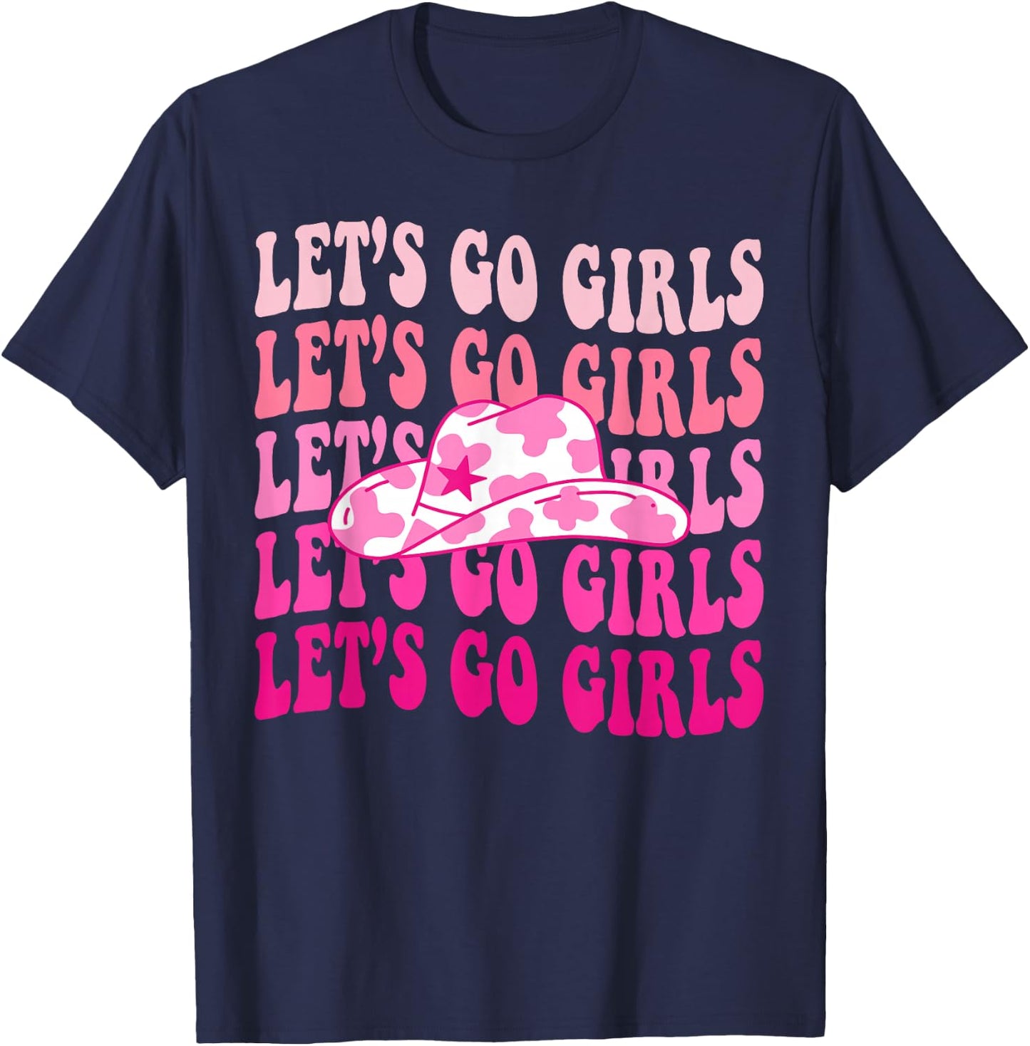 Let's Go Girls Groovy Man I Feel Like a Bride Bachelorette Small T-Shirt - T-Shirt | Navy