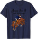 Equestrian Horses Are A Girls Best Friend T-Shirt - T-Shirt | Navy