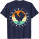 Kauai Hi Wild Feral Chicken Souvenir Hawaii Rooster Fighting T-Shirt - T-Shirt | Navy