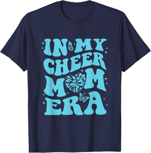 In My Cheer Mom Era T-Shirt - T-Shirt | Navy