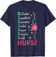 Med Surg Nurse Appreciation Medical Surgical Nursing T-Shirt - T-Shirt | Navy