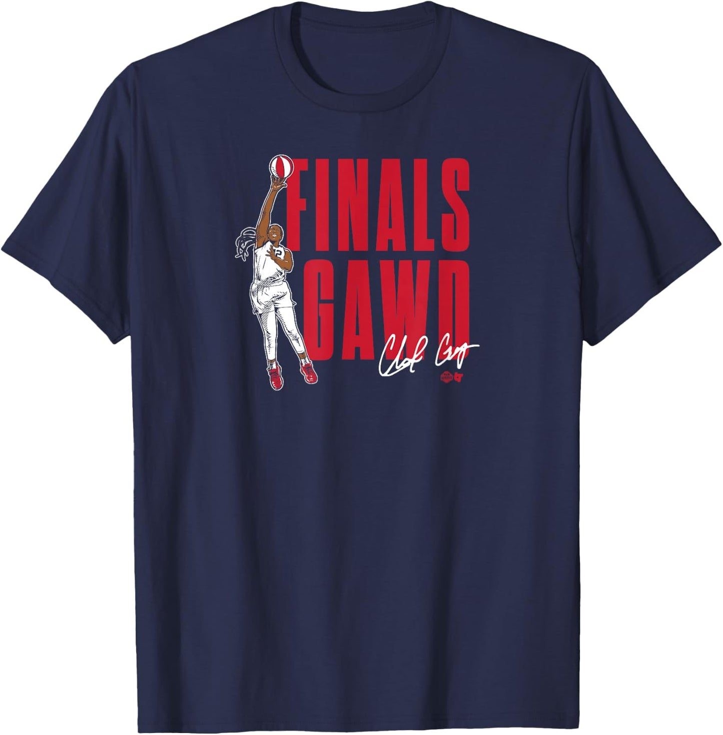 Chelsea Gray - Finals Gawd - Las Vegas Basketball T-Shirt - T-Shirt | Navy