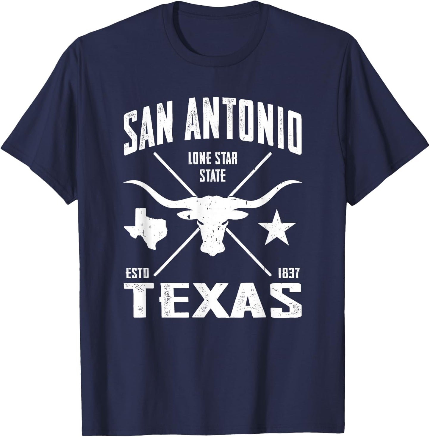 San Antonio T-Shirt - T-Shirt | Navy