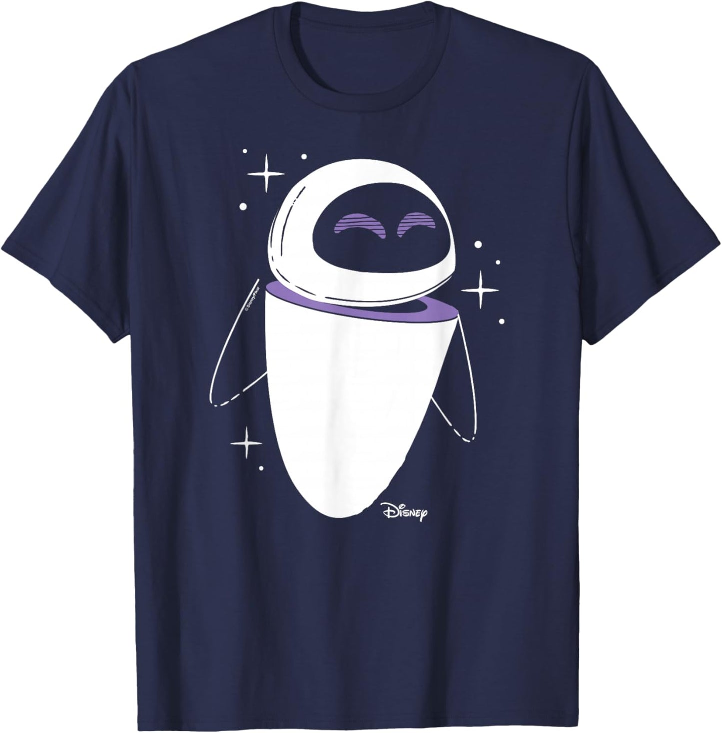 Wall-E - Eva Blessed T-Shirt - T-Shirt | Navy