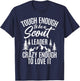 Tough Enough To Be A Scout Leader Crazy Enough To Love It T-Shirt - T-Shirt | Navy