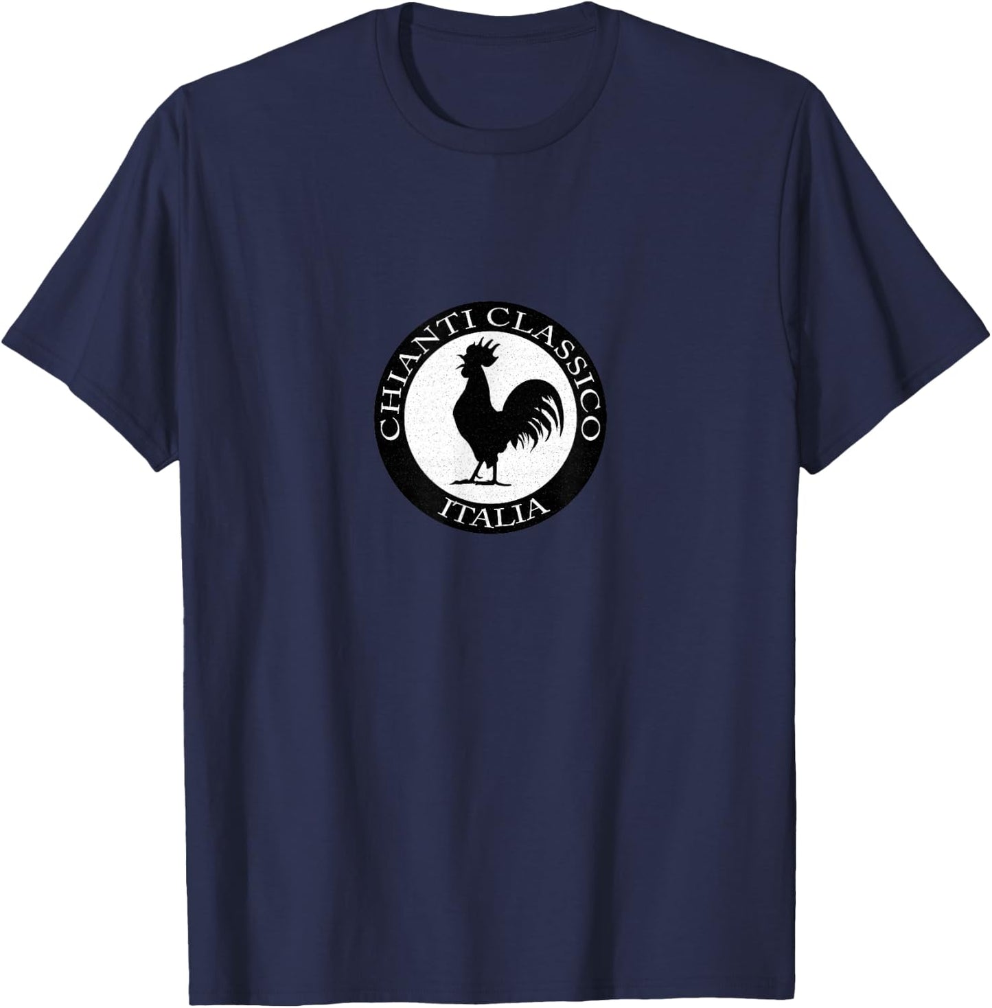 The Black Rooster Italian Chianti Classico Grand Selezione T-Shirt - T-Shirt | Navy