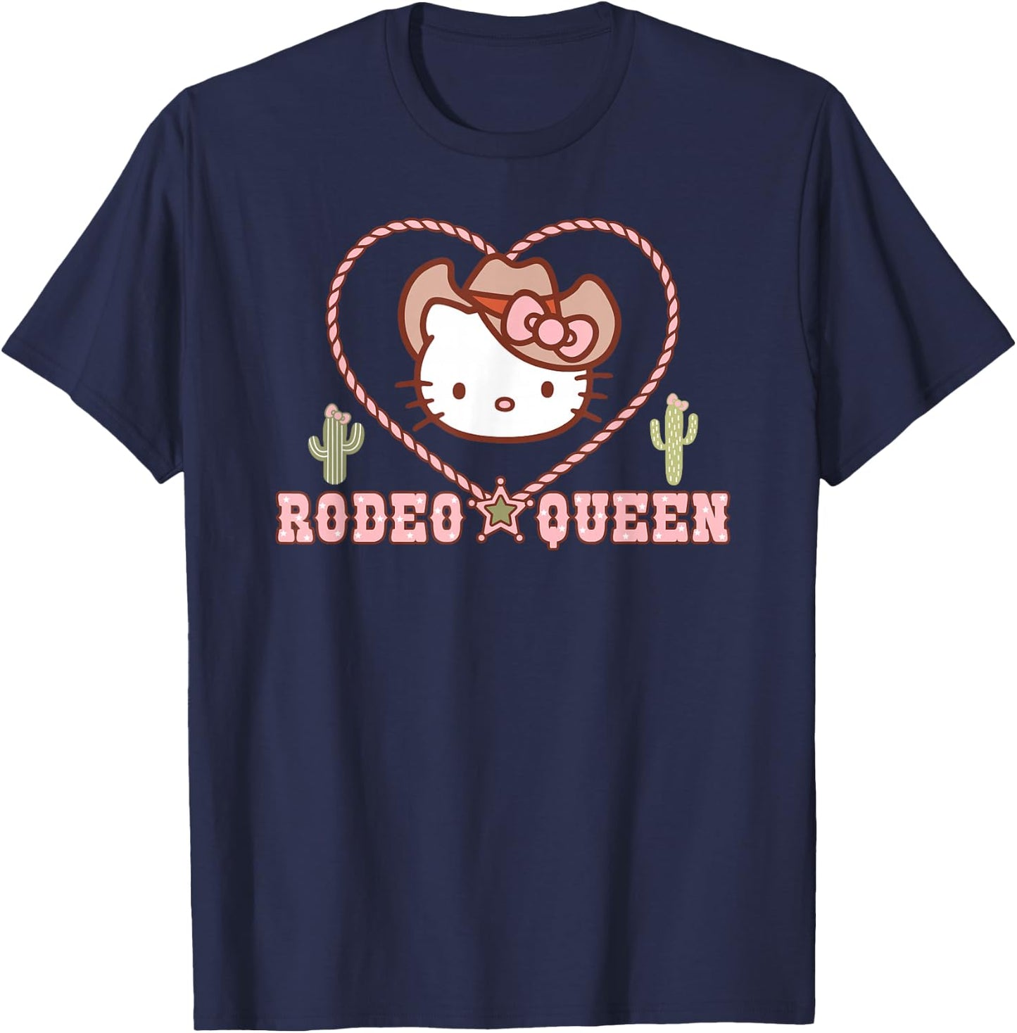 Hello Kitty Rodeo Queen T-Shirt - T-Shirt | Navy