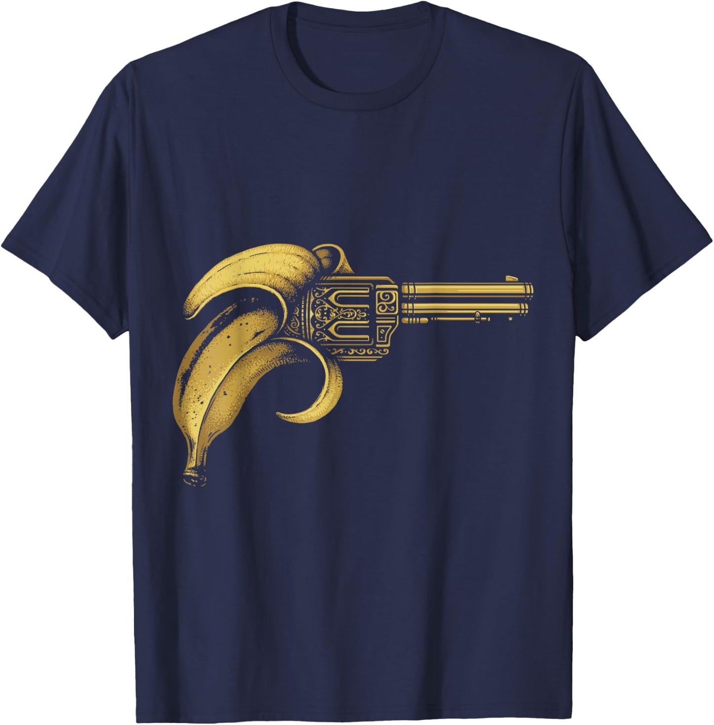 Banana Gun T-Shirt - T-Shirt | Navy