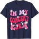 In My Concert Era Breast Cancer Awareness Music Concert 2023 T-Shirt - T-Shirt | Navy