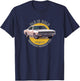 Charger RT 426 Hemi American Muscle Car 60s 70s Old is Gold T-Shirt - T-Shirt | Navy