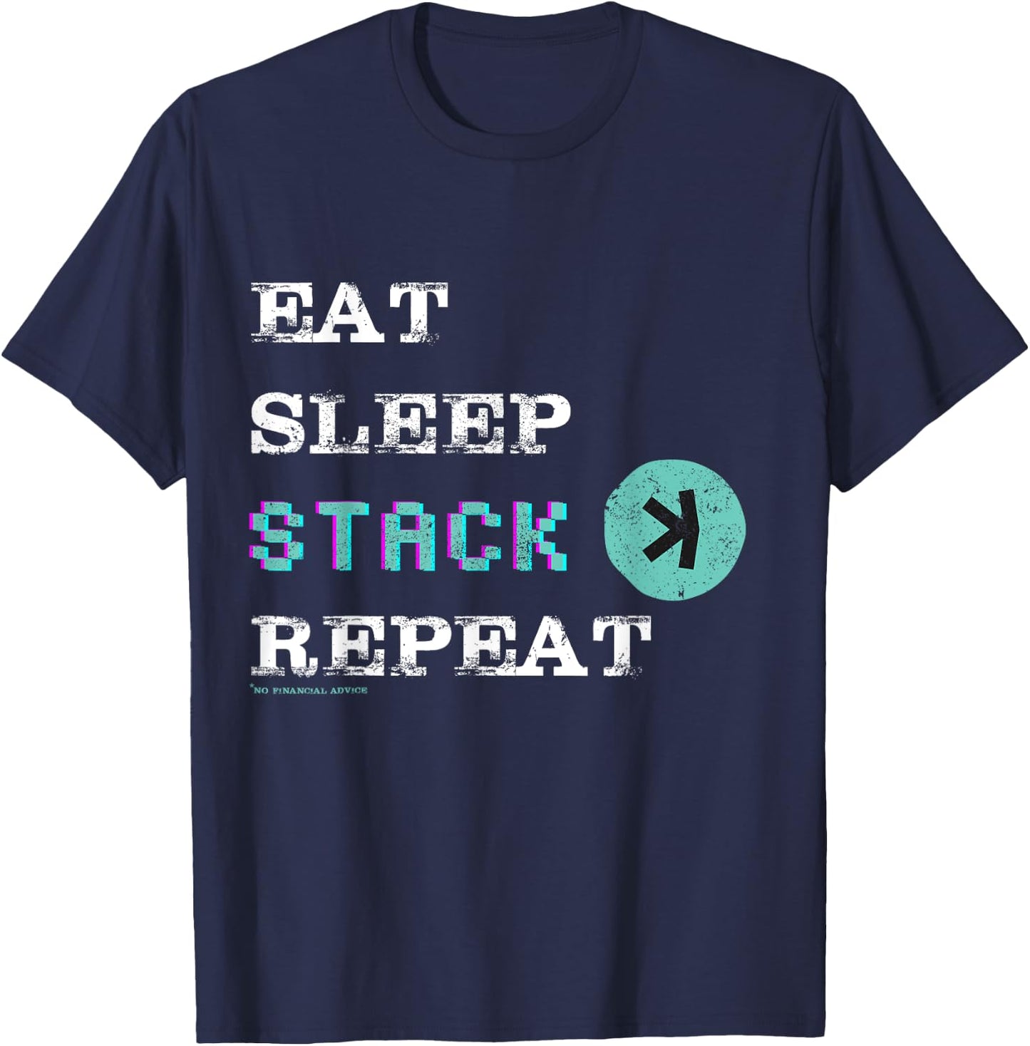 Kaspa Crypto Coin Bullrun 2024 Freedom Cryptocurrency T-Shirt - T-Shirt | Navy