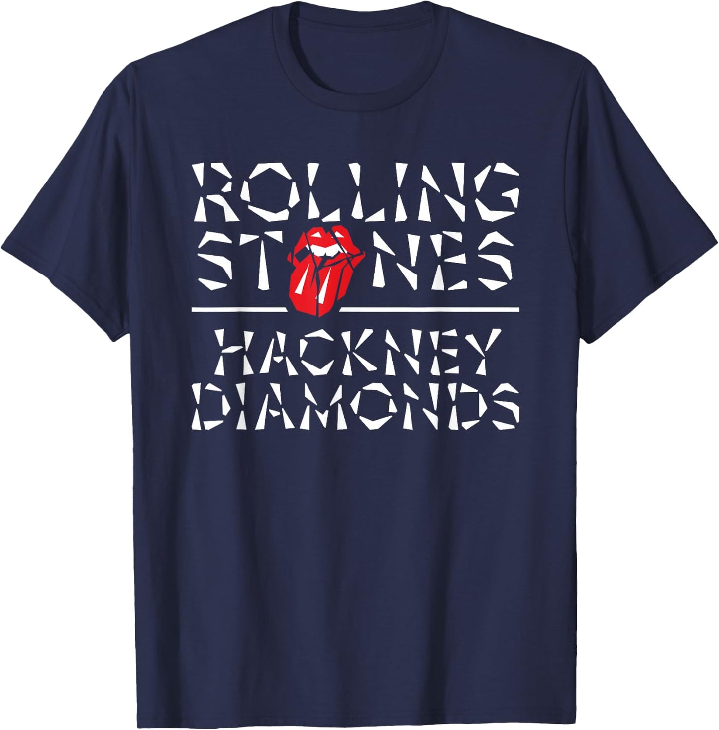 Official The Rolling Stones HD T-Shirt - T-Shirt | Navy